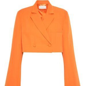 Luella Flared Cropped Blazer